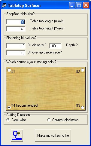 Surfacer Virtual Tool